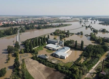 Podziękowanie za pomoc dla powodzian