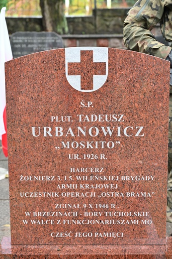 Pogrzeb śp. Tadeusza Urbanowicza ps. Moskito