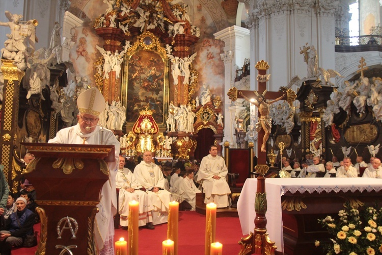 Krew papieża dla Krzeszowa