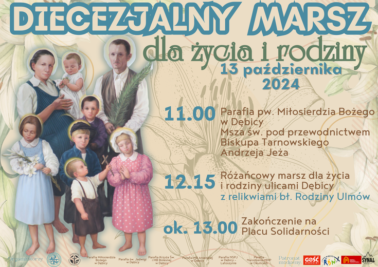 Marsz dla Życia i Rodziny z błogosławionymi Ulmami