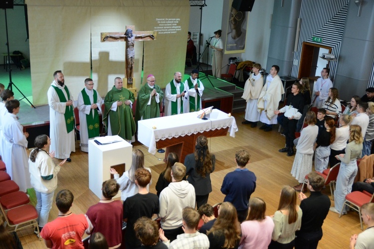 Niedzielna Eucharystia podczas Ławki Go!