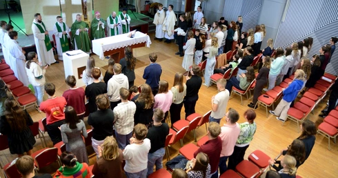 Niedzielna Eucharystia podczas Ławki Go!