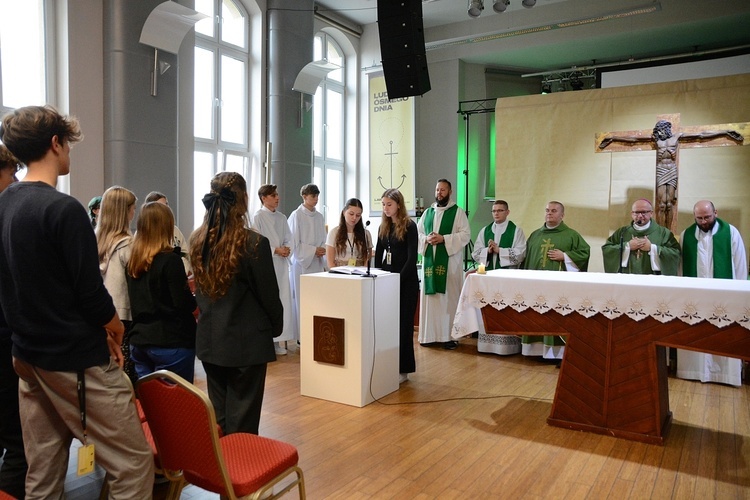 Niedzielna Eucharystia podczas Ławki Go!