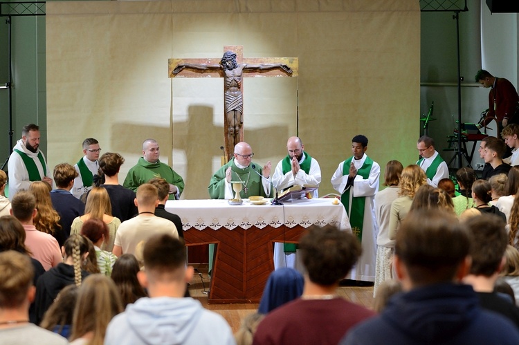 Niedzielna Eucharystia podczas Ławki Go!