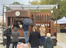 Fabryka czekolady na runku w Stalowej Woli-Rozwadowie.