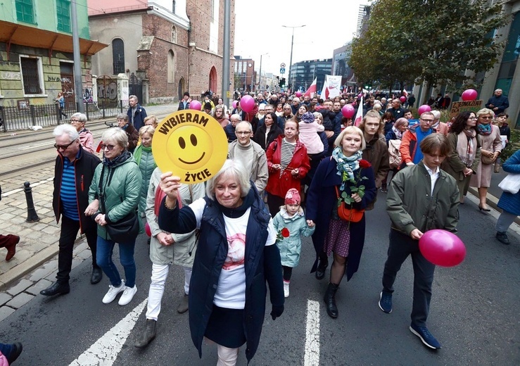 Po raz trzeci Marsz dla Życia odbył się we Wrocławiu 