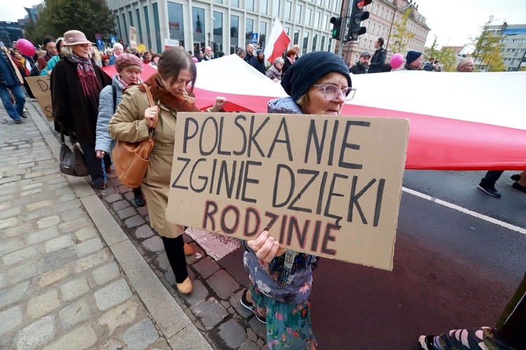 Po raz trzeci Marsz dla Życia odbył się we Wrocławiu 