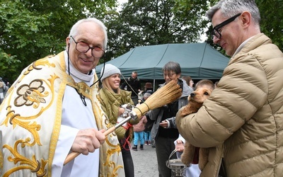 Ludzie bili brawo, a psy szczekały