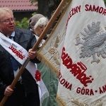 Uroczystości przy Pomniku Ofiar Ludobójstwa na Kresach Wschodnich w zielonogórskiej Łężycy