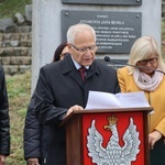 Uroczystości przy Pomniku Ofiar Ludobójstwa na Kresach Wschodnich w zielonogórskiej Łężycy