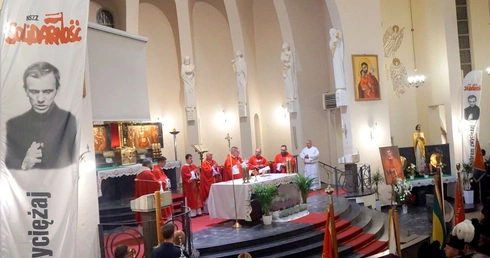 40. rocznica pobytu bł. Jerzego Popiełuszki w Bytomiu