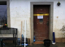 Wronów (parafia Skorogoszcz) prawie cztery tygodnie po powodzi