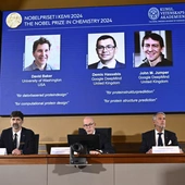 Nobel z chemii za stworzenie nowych białek i przewidywanie struktury białek