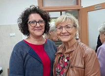 Maria Kalinowska i Grażyna Zdeb – wolontariuszki Hospicjum św. Kamila.
