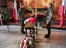 	Uroczystości żałobne w bazylice św. Brygidy.
