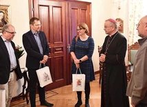 Przedstawiciele instytucji z Berlina spotkali się też z bp. Tadeuszem Lityńskim.