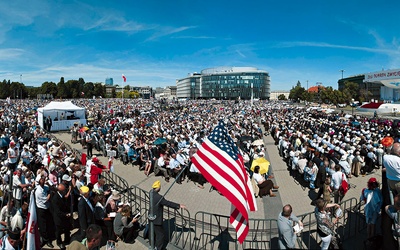 The beatification of Father Jerzy Popiełuszko took place on 6th June 2010, at Piłsudski Square in Warsaw. The ceremony was presided over by the papal delegate, Archbishop Angelo Amato, representing Pope Benedict XVI.