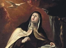 „Św. Teresa od Jezusa pisząca” na płótnie z XVIII wieku
