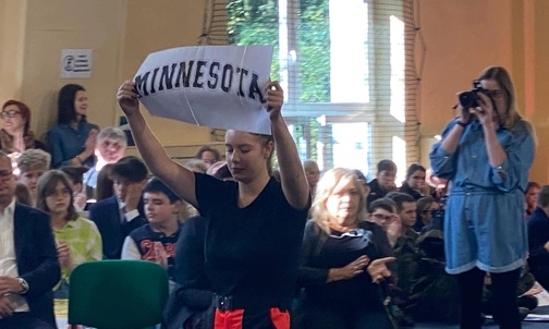 Ruda Śląska. Amerykańskie prawybory w Liceum im. Herberta Clarka Hoovera