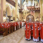 Pielgrzymka księży z diecezji kieleckiej do Szczepanowa