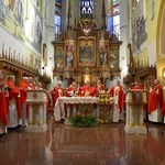 Pielgrzymka księży z diecezji kieleckiej do Szczepanowa