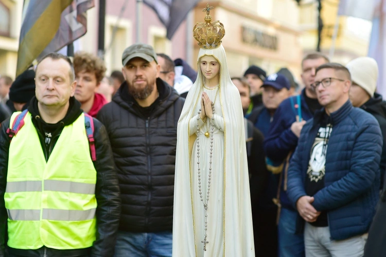 Olsztyn. Ogólnopolskie spotkanie Wojowników Maryi