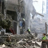 Zniszczenia po izraelskim bombardowaniu