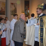 Świniarsko. Wprowadzenie relikwii bł. Jerzego Popiełuszki