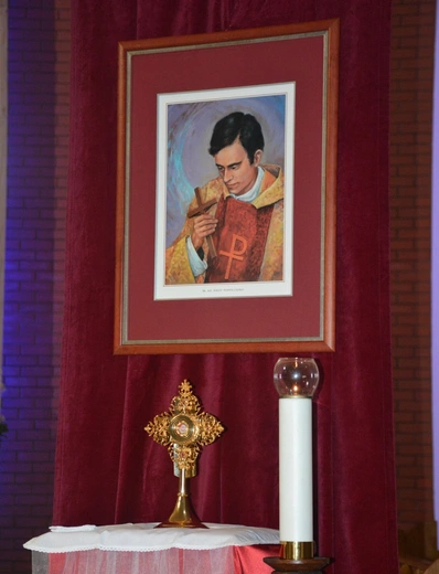 Świniarsko. Wprowadzenie relikwii bł. Jerzego Popiełuszki