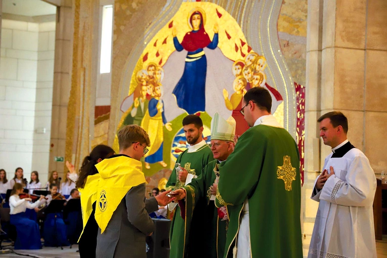W Eucharystii brali udział m.in. stypendyści Fundacji „Dzieło Nowego Tysiąclecia”.