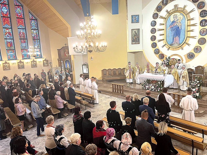 Po latach przygotowań budowla stała się Bożym domem.