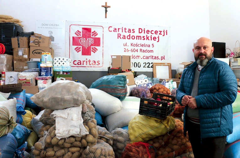 	Ks. Damian Drabikowski dziękuje wszystkim diecezjanom  za wsparcie potrzebujących.