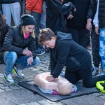 Bicie rekordu masażu serca w Zielonej Górze