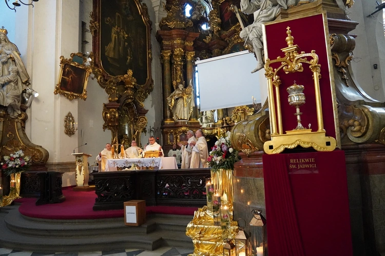 Pielgrzymka chorych do grobu św. Jadwigi Śl.