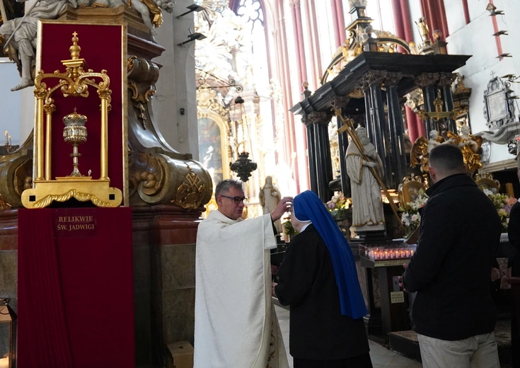 Pielgrzymka chorych do grobu św. Jadwigi Śl.