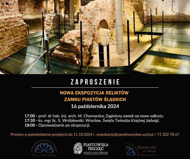 Zamek Piastów Śląskich na nowo odkrywany