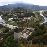 Górska forteca w Muszynie