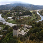 Górska forteca w Muszynie