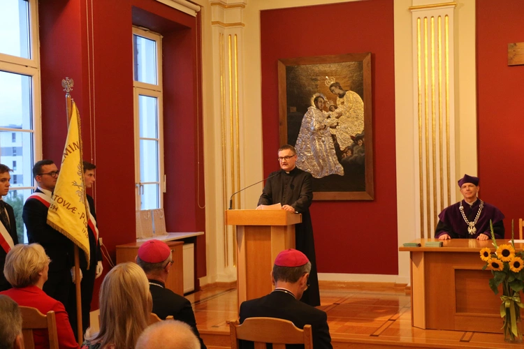Inauguracja roku akademickiego odbyła się na Sali Biskupów WSD w Płocku.