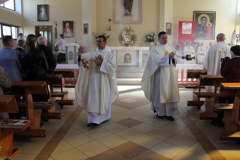 Poświęcenie kościoła pw. Najświętszego Serca Pana Jezusa w Lipkach