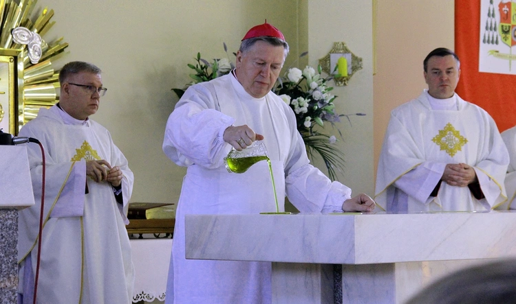 Poświęcenie kościoła pw. Najświętszego Serca Pana Jezusa w Lipkach
