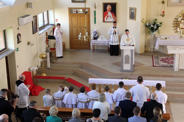 Poświęcenie kościoła pw. Najświętszego Serca Pana Jezusa w Lipkach