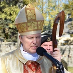 Poświęcenie pomnika ks. J. Popiełuszki 