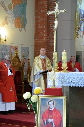 Poświęcenie pomnika ks. J. Popiełuszki 