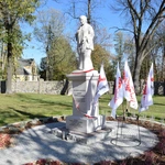 Poświęcenie pomnika ks. J. Popiełuszki 