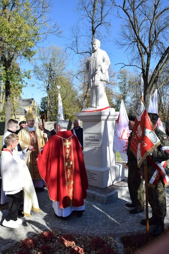 Poświęcenie pomnika ks. J. Popiełuszki 