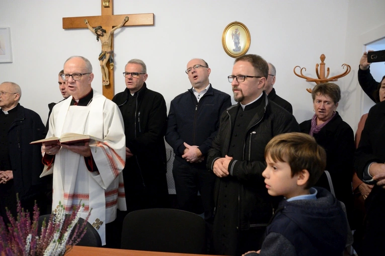 Poświęcenie Domu Towarzyszenia Duchowego "Nazaret" w Jemielnicy