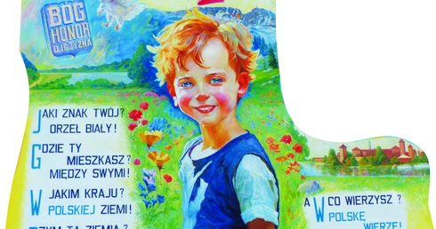 Odsłonięcie muralu w Kniewie
