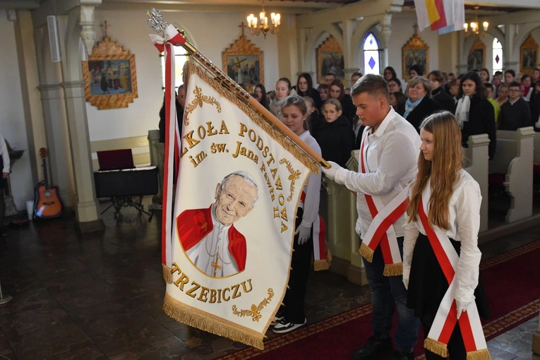 Finał konkursu o św. Janie Pawle II w Trzebiczu