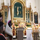 Rocznicowej Eucharystii przewodniczył biskup Mirosław Milewski.